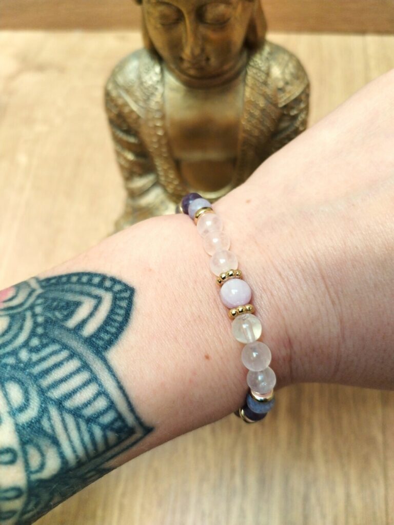 Bracelet sérénité porté