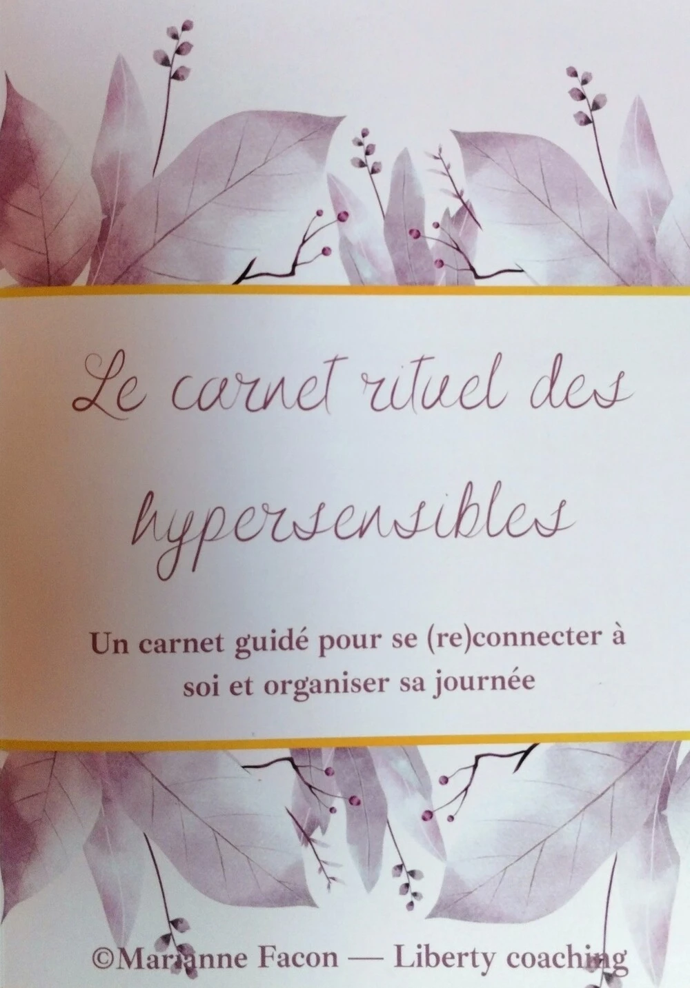 carnet rituel des hypersensibles marianne facon