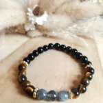 bracelet en pierres naturelles, protection contre les gens toxiques