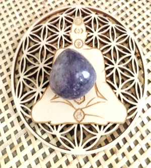 lépidolite en pierre roulée