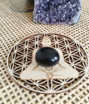 Obsidienne noire pierre roulée 3–4 cm – Qualité A – Pierre naturelle de lithothérapie