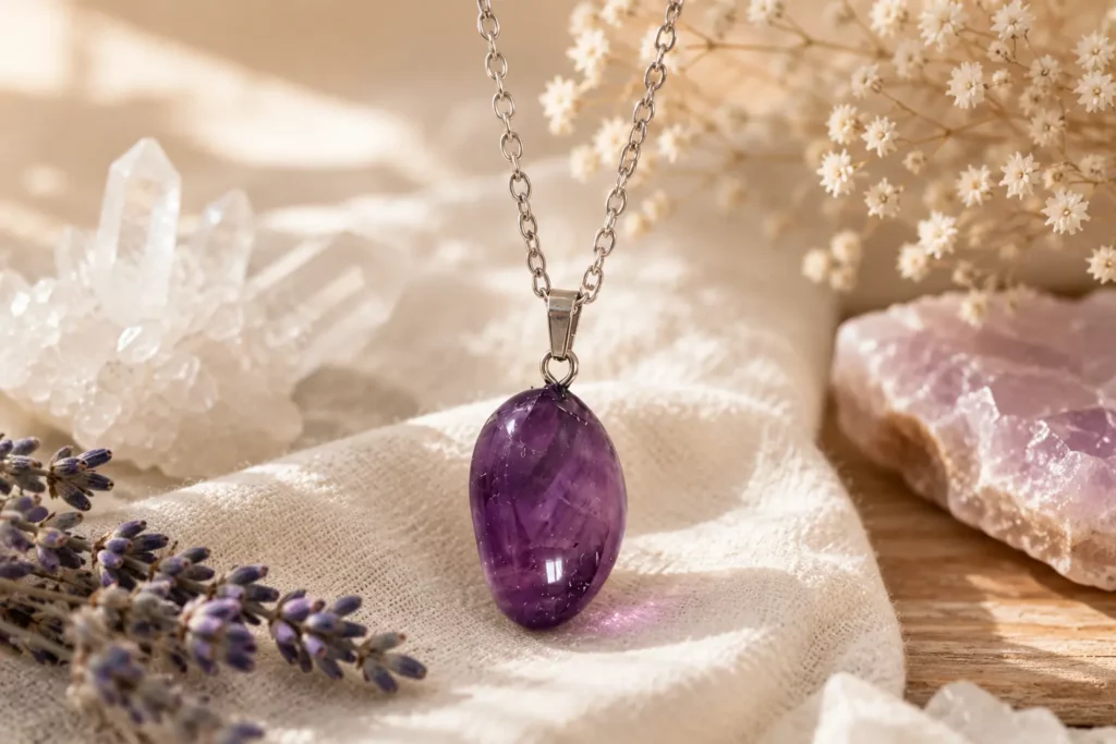 collier améthyste