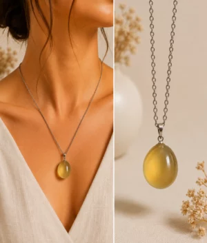 Pendentif en citrine